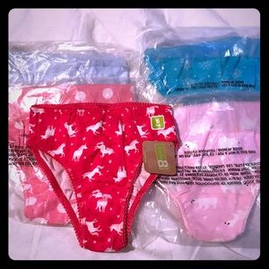 New never used in plastic crazy 8 girl undies